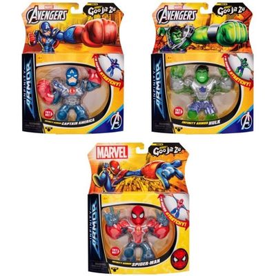 Heroes of Goo Jit Zu – Marvel Heroes Hero Pack (Figuras elás