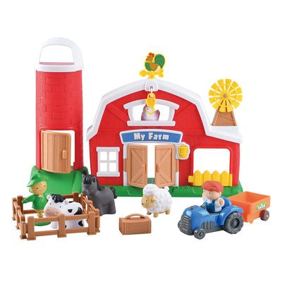 Set de Juego - Busy Farm Life with Grain Silo