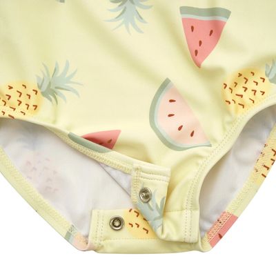 Traje de Baño Niña Amarillo Talla Única