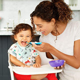 Set de 4 Bowl con Tapas y 2 Cucharas Punta Suave Munchkin