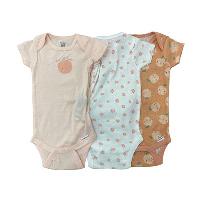Set de Bodys 3pc 0-9m Niña