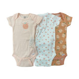 Set de Bodys 3pc 0-9m Niña