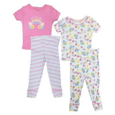 Set Pijamas 4 Piezas Girl Infant