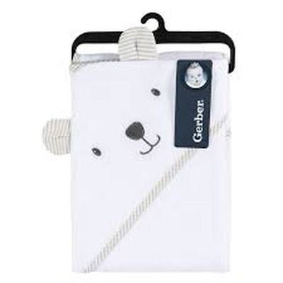 Toalla con Capucha Oso