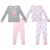 Set Pijamas 4 Piezas Girl Infant