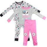 Set Pijamas 4 Piezas Girl Infant