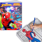Libro de Colorear y Actividades 80pg Spiderman Surt.