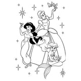 Libro de Colorear y Actividades Princesas Disney