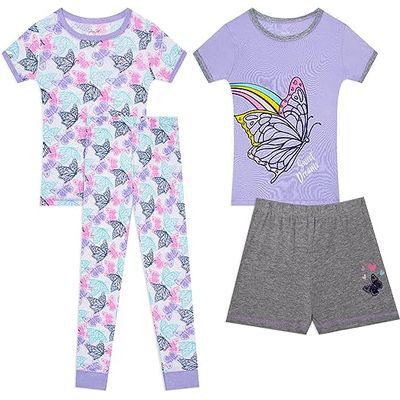 Set Pijama 4 Piezas Butterfly Girl