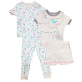 Set Pijama 4 Piezas Elephant Girl Infant