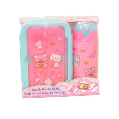 Set Lonchera y Termo Buddy Pack Animalitos