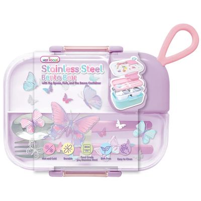 Lonchera Bento Box Mariposas