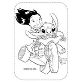 Libro de Colorear y Actividades 80pg Lilo & Stitch
