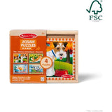 Set de Rompecabezas de Madera – Mascotas