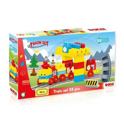 Set del Tren 58pc en Caja
