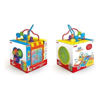Cubo y Rompecabeza Educacional 2 En 1