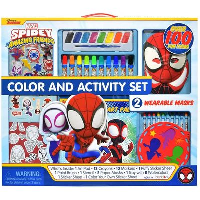 Set de Libro de Colorear y Aventura Spidey & Friends