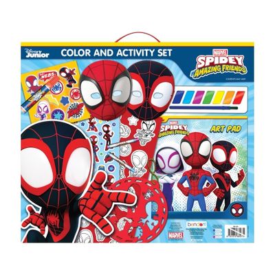 Set de Libro de Colorear y Aventura Spidey & Friends