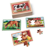 Set de Rompecabezas de Madera – Animales de la Granja