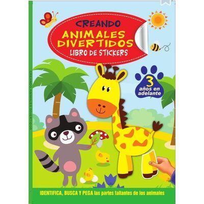 Libro Actividad Animales Divertidos