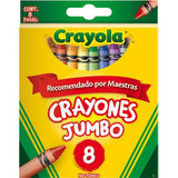 Crayones Jumbo Set 8 Unidades