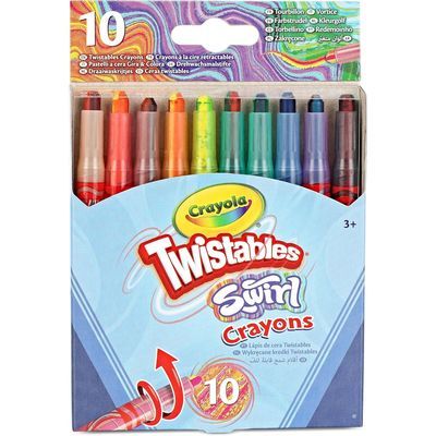 Crayones - Mini Twistables Swirl 10pc