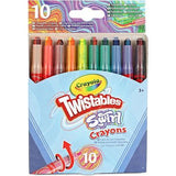 Crayones - Mini Twistables Swirl 10pc