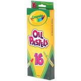 Crayon Oil Pastels Sticks - Set 16
