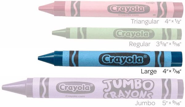 Set 400 Crayones Large 8 Colores