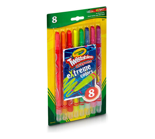 Set 8 Crayones Twistables Extremo**