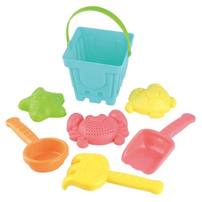 Cubeta de Playa Y Herramientas  7 Pcs