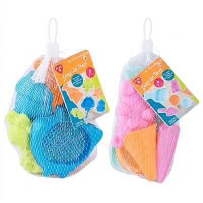 Juguetes de Playa  6 Pcs  2 Surtidos