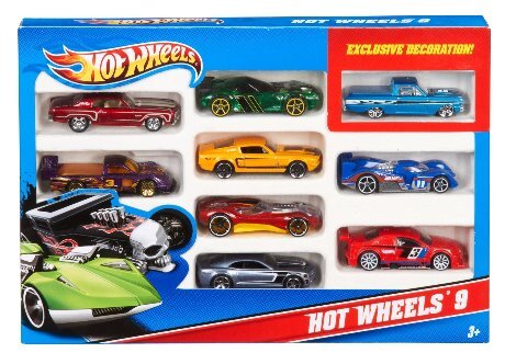 Hot Wheels - Vehículos Paquete de 10 Auto