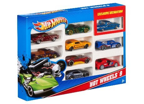 Hot Wheels - Vehículos Paquete de 10 Auto
