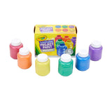 Pintura Kids Lavable 6 Colo 2oz Metalica