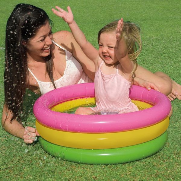 Piscina Puesta Sol 3 Aros 24x8 1-3 Años