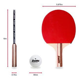 Set 4 Raquetas de Ping Pong & Pelotas