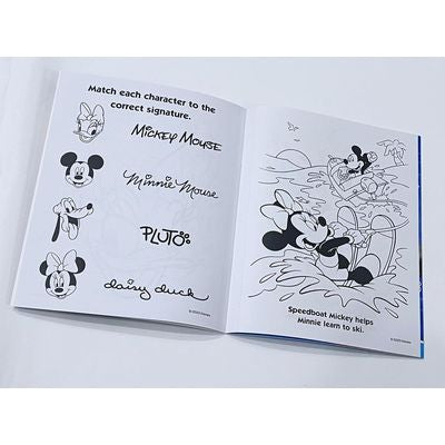 Libro de Colorear y Actividades Mickey and Friends