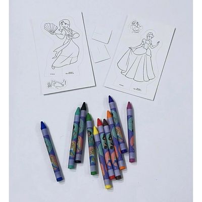 Libro de Colorear y Actividades Princesas Disney