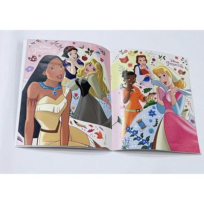 Libro de Colorear y Actividades Princesas Disney