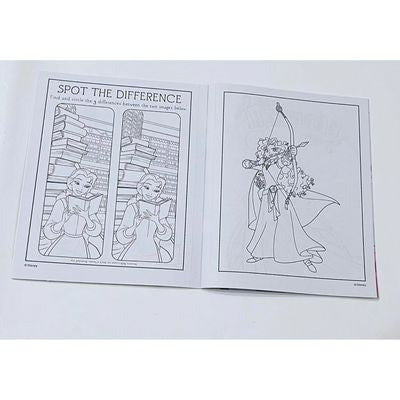 Libro de Colorear y Actividades Princesas Disney