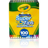 Marcador Lavable Super Tips 100pc