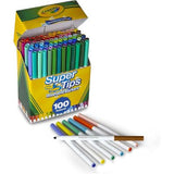 Marcador Lavable Super Tips 100pc