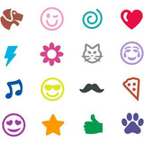 Marcadores Lavables Pip-Squeaks Emoji Stamp 16pc