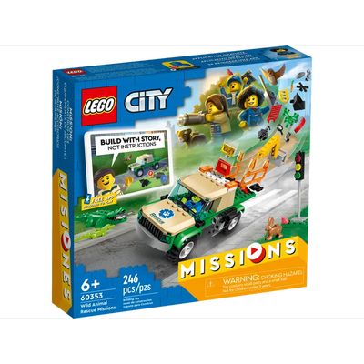 Lego City: Mision de Resacate de Animales Salvajes