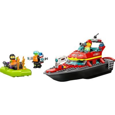 Lego City Lancha de Rescate de Bomberos