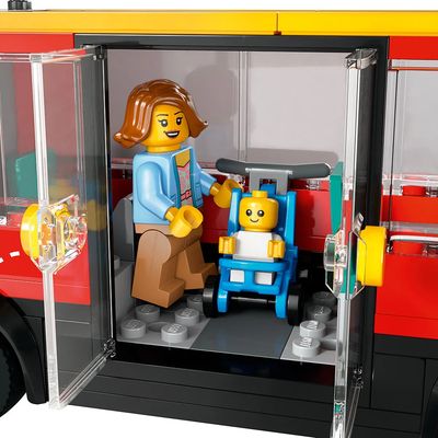 LEGO City - Autobús Turístico Rojo de 2 Pisos