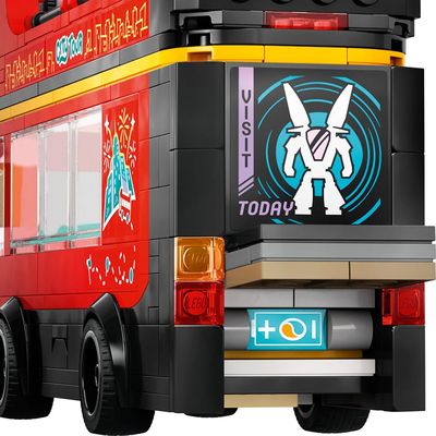 LEGO City - Autobús Turístico Rojo de 2 Pisos