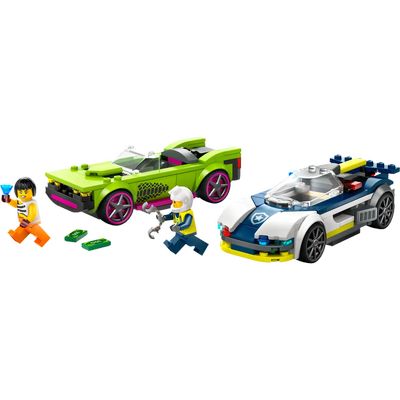 LEGO City Coche de Policía y Potente