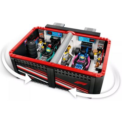 Lego City F1 Garaje Mercedes y Alpine